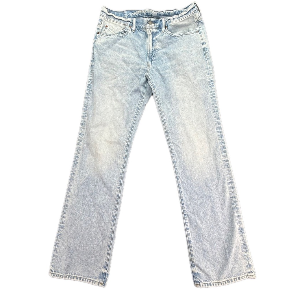 American Eagle Outfitters Mens Jeans Classic Bootcut Light Wash Denim Size 34x36